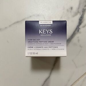 NEW Keys Soulcare Firm Belief Smoothing Peptide Cream 1.7oz / 50mL
